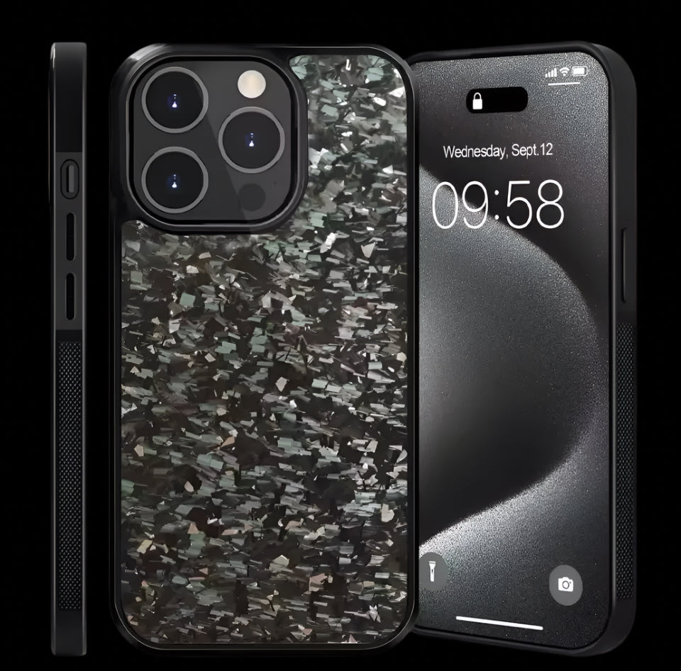Forged carbon fiber phone case with color options MagSafe included